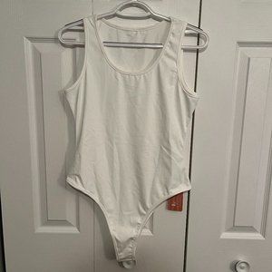 NWT Shein White Bodysuit
